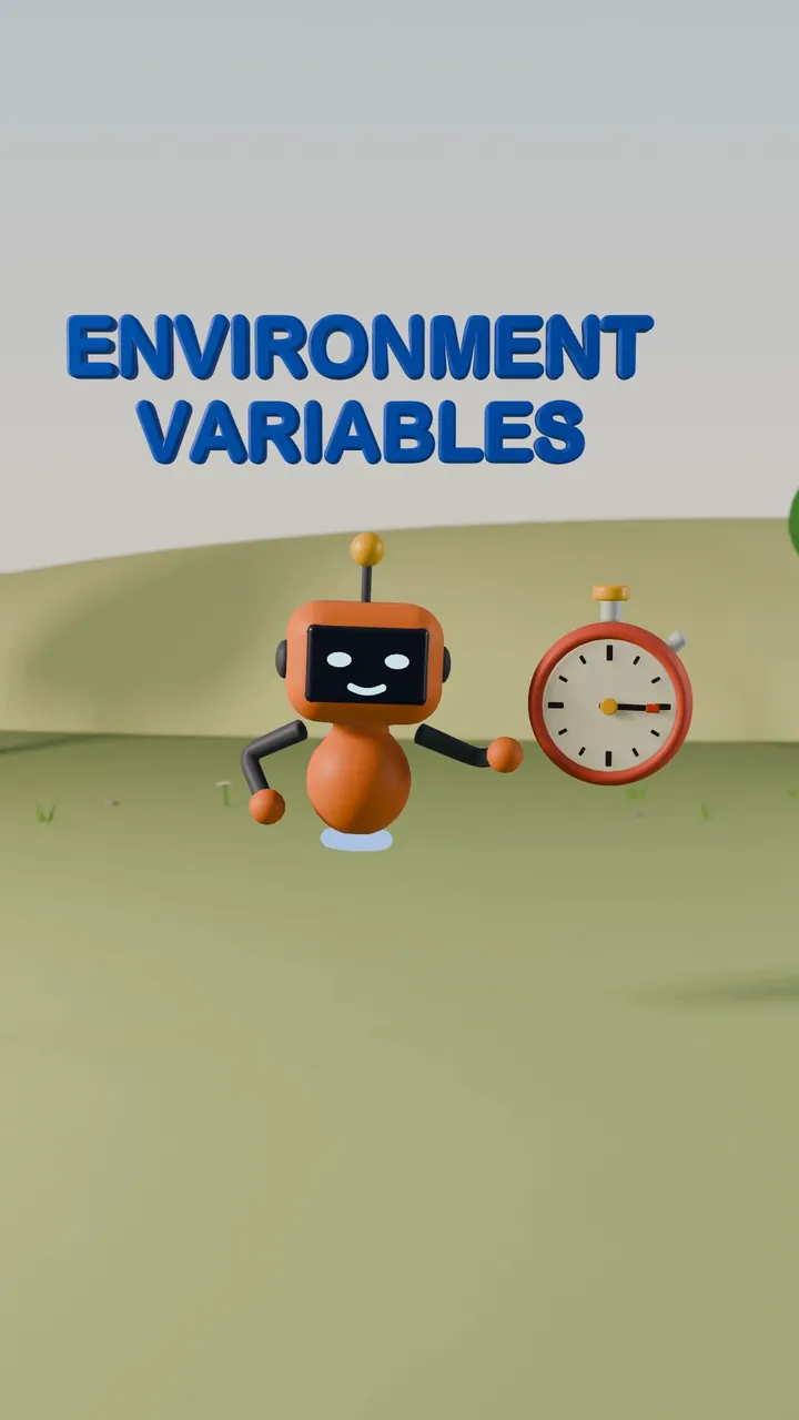 Environment variables, the one-minute explainer
