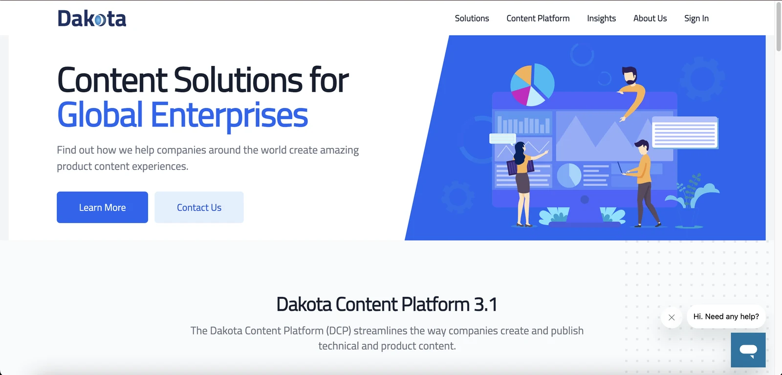 Dakota Systems project screenshot