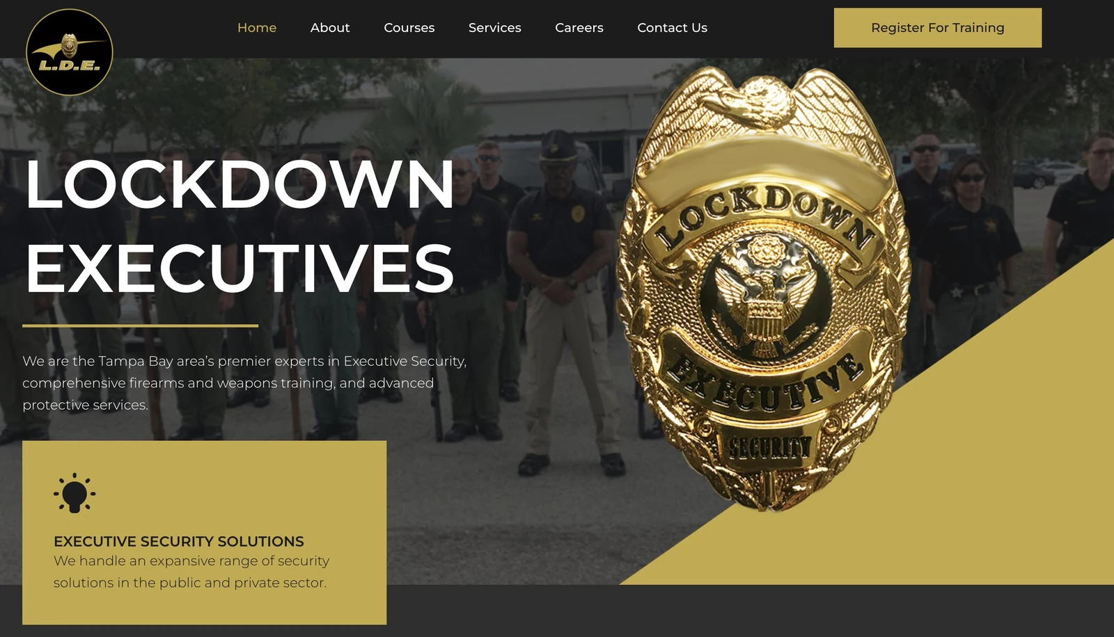 LockDown Executives Website