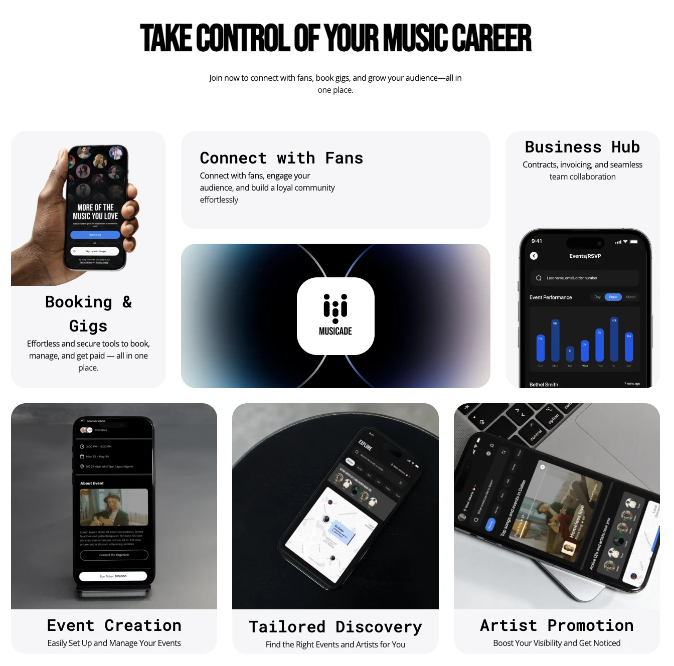 Musicade Site